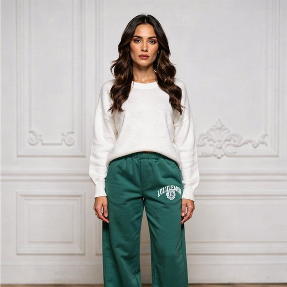 lululemon athletica Pants - lululemon athletica Teal Track Pants